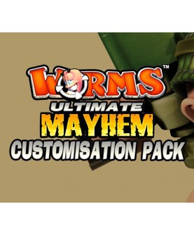 Worms Ultimate Mayhem - Customization Pack DLC Steam Key GLOBAL